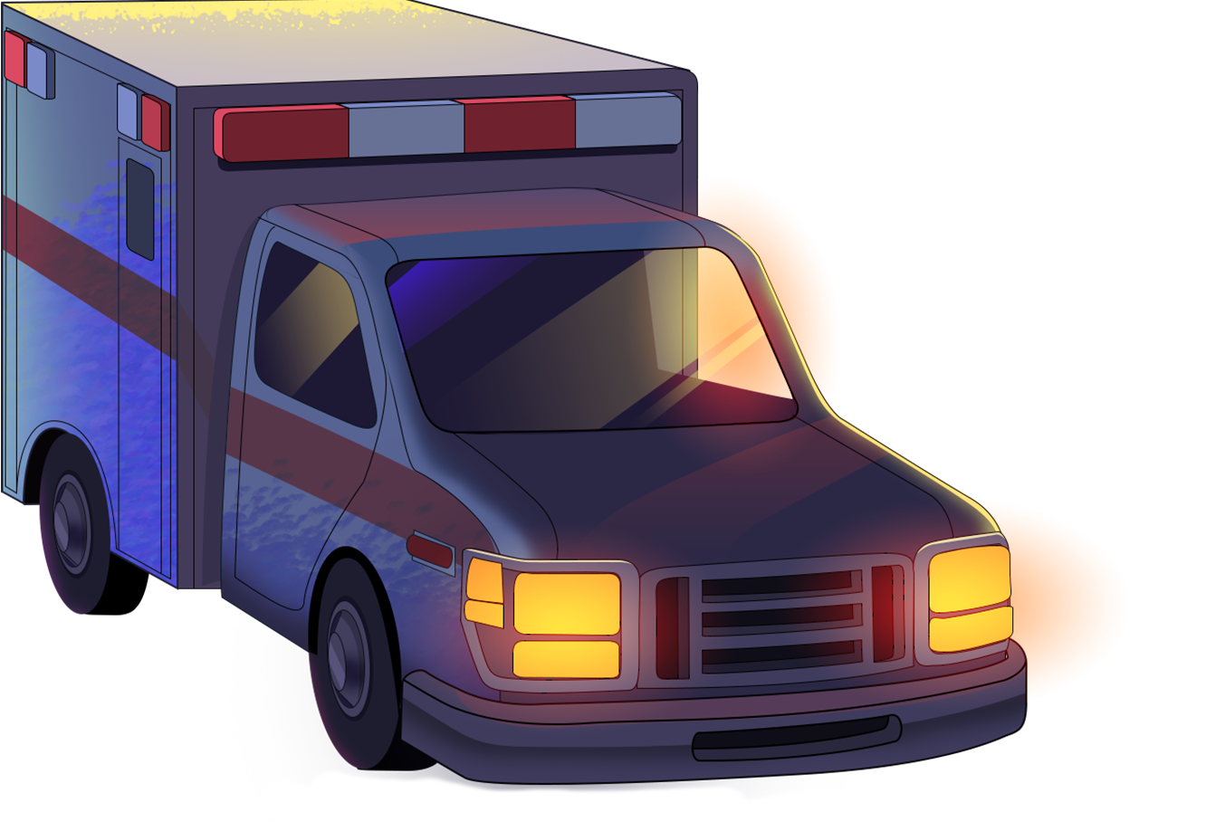 Ambulance standby, stabilization and transport